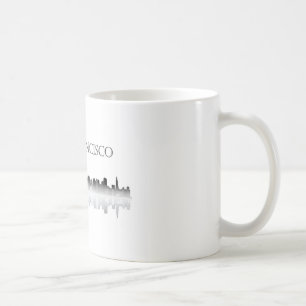 Taza de café del horizonte de San Francisco