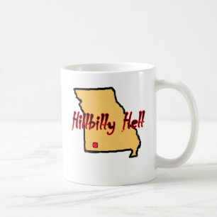 Taza de café del infierno del Hillbilly