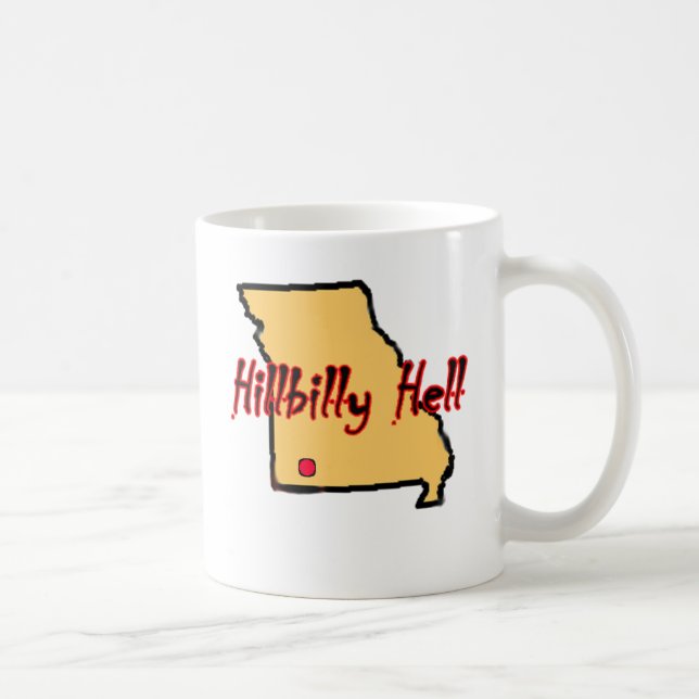 Taza de café del infierno del Hillbilly (Derecha)