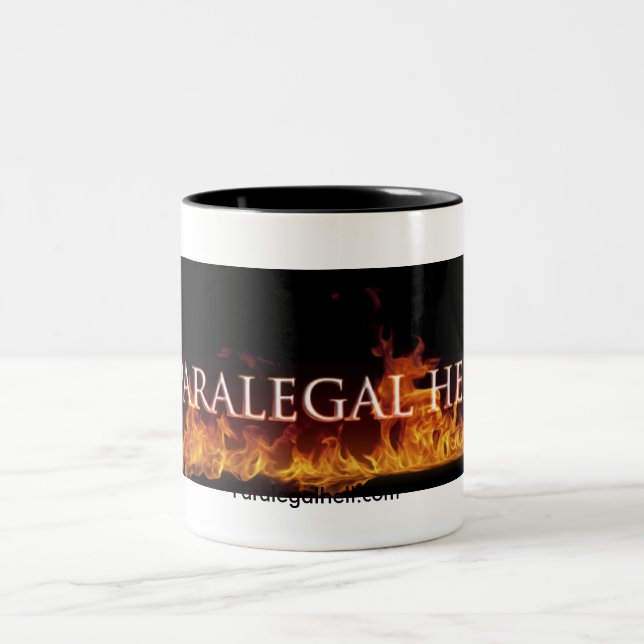 Taza de café del infierno del Paralegal (Centro)