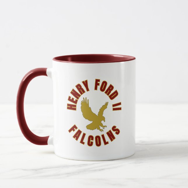 Taza de café del instituto Henry Ford II (Míchigan (Izquierda)