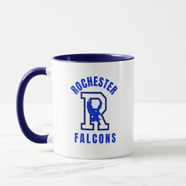 Taza de café del instituto Rochester Michigan (Izquierda)