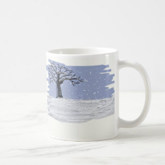 Taza de café del invierno