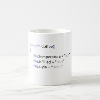 Taza de café del Javascript