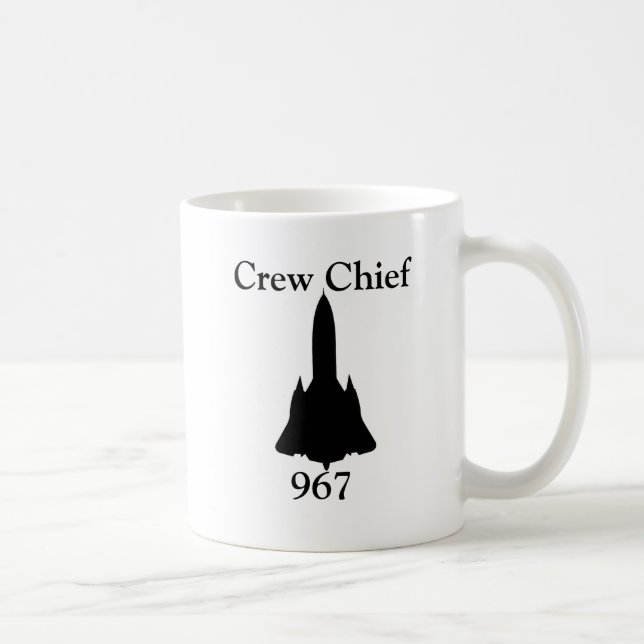 Taza de café del jefe de equipo SR-71 (Derecha)