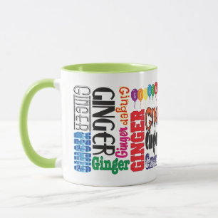 Taza de café del jengibre