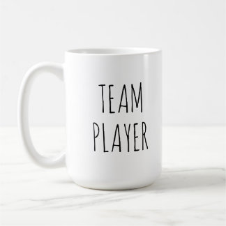 Taza de café del jugador de equipo