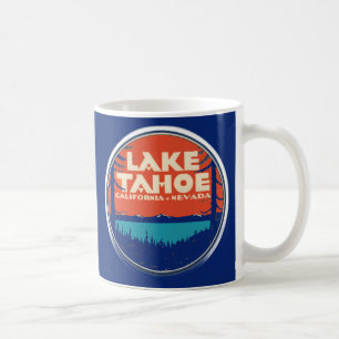 Taza de café del lago Tahoe