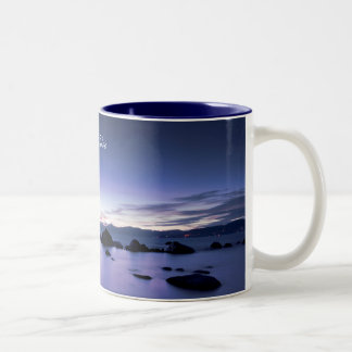 Taza de café del lago Tahoe