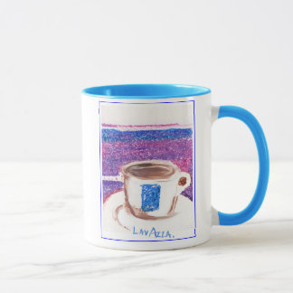 taza de café del lavazza