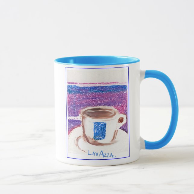 taza de café del lavazza (Derecha)