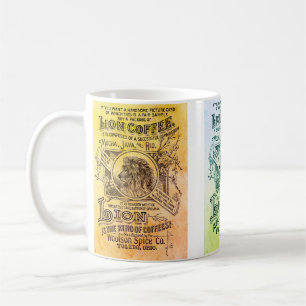 Taza de café del león