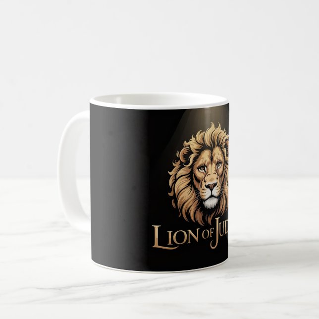 Taza de café del León de Judá (Anverso izquierdo)