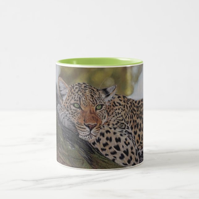 Taza de café del leopardo (Centro)