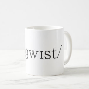 Taza de café del lingüista