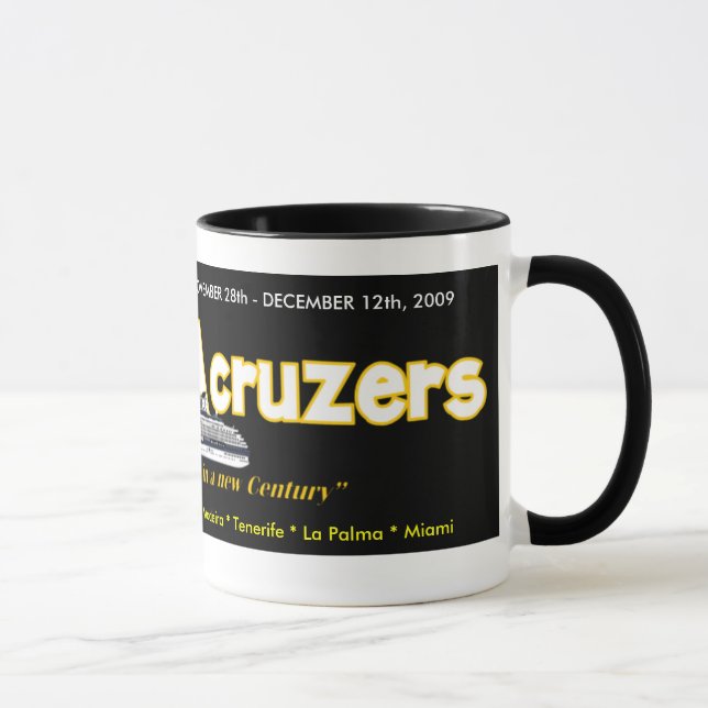 Taza de café del logotipo de CenTAcruzers BL (Derecha)