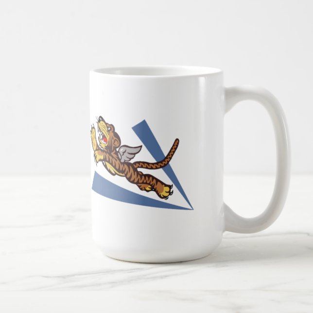 Taza de café del logotipo de Flying Tigers (Derecha)