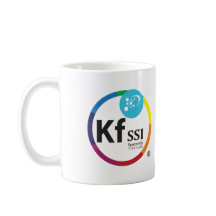 Taza de café del logotipo de KFSSI