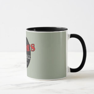 Taza de café del logotipo de pasillo de los