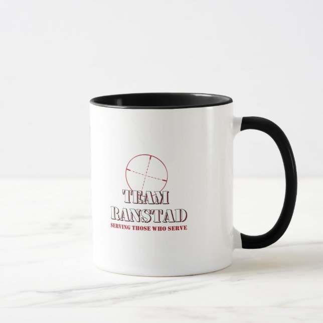Taza de café del logotipo de Ranstad del equipo (Derecha)