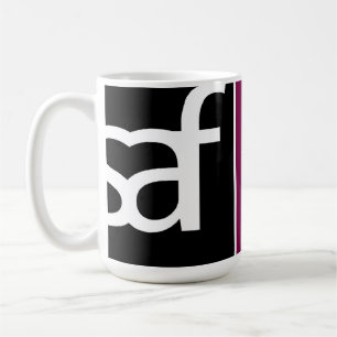 Taza de café del logotipo del SAF