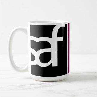Taza de café del logotipo del SAF