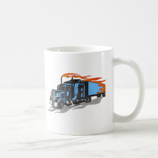 Taza De Café Del martillo camionero abajo