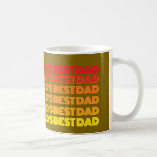 Taza de café del mejor papá del mundo