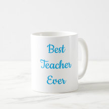 Taza de café del mejor profesor jamás