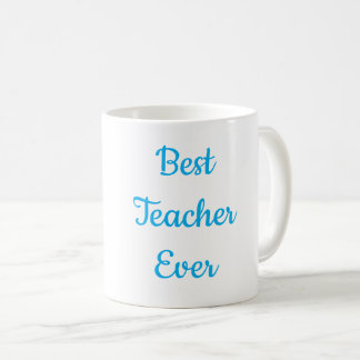 Taza de café del mejor profesor jamás