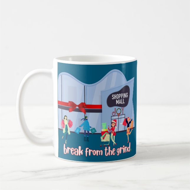Taza de café del mercado de Navidad (Izquierda)