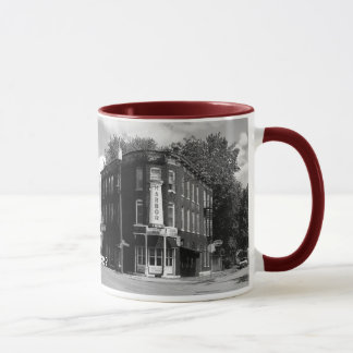 Taza de café del mesón del puerto