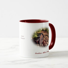 Taza de café del molino de Gresham en octubre