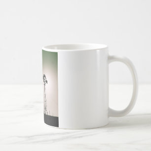 Taza de café del molino de viento de Aermotor