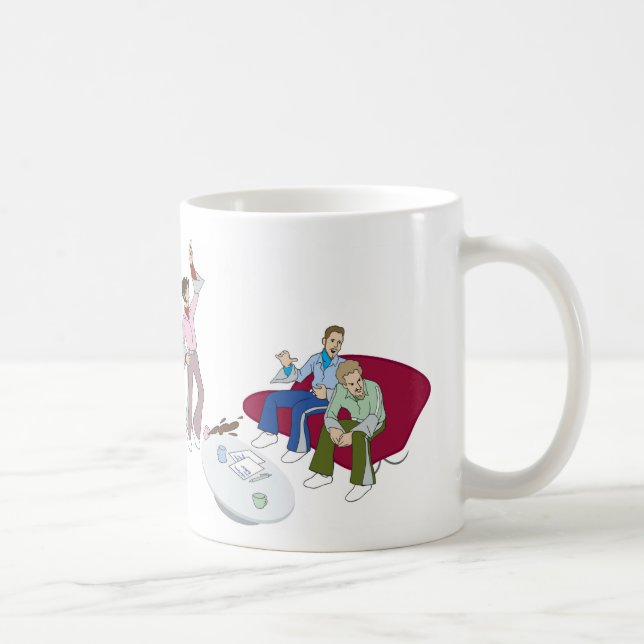 Taza de café del mono (Derecha)