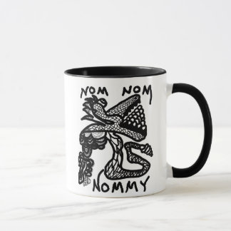 Taza de café del monstruo de NOM NOM