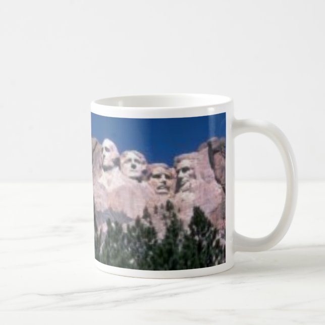 Taza de café del monte Rushmore (Derecha)
