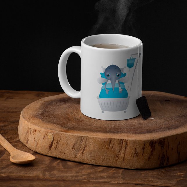 Taza de café del mosquito enfermo (Subido por el creador)