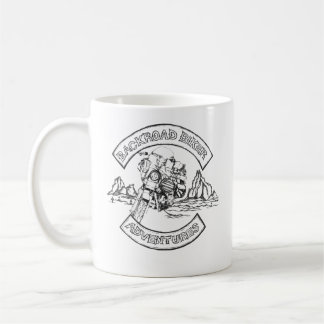Taza de café del motorista de BackRoad