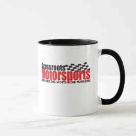 Taza de café del Motorsports de los pueblos