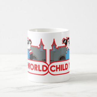 Taza de café del mundo del niño