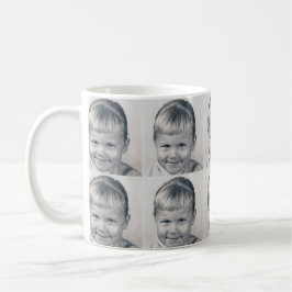 Taza de café del nacido en el baby boom