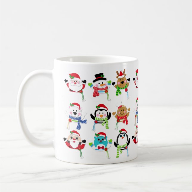 Taza de café del navidad (Izquierda)