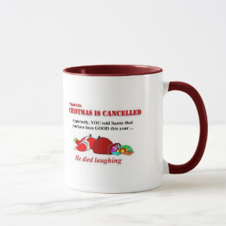 taza de café del navidad