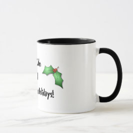 Taza de café del navidad