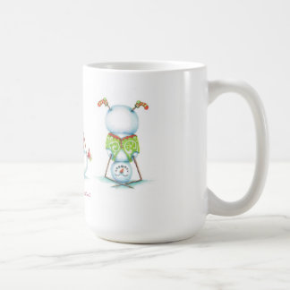 Taza de café del navidad del muñeco de nieve de la