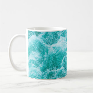 Taza de café del océano