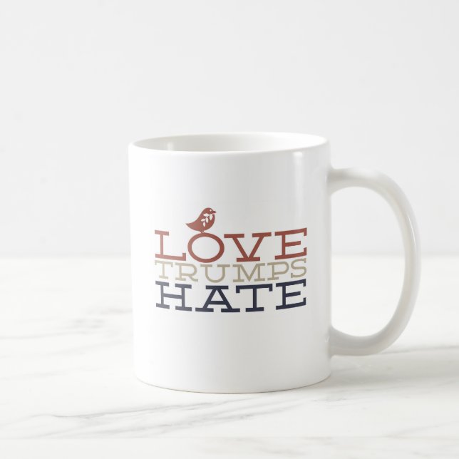 Taza de café del odio de los triunfos del amor (Derecha)