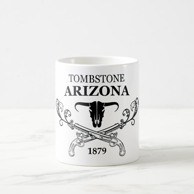 Taza de café del oeste salvaje de Arizona de la (Centro)