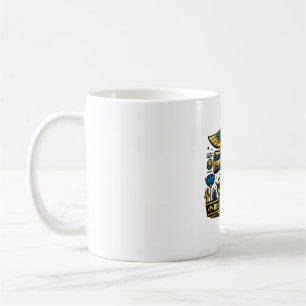 Taza de café del Ojo de Horus del Antiguo Egipto